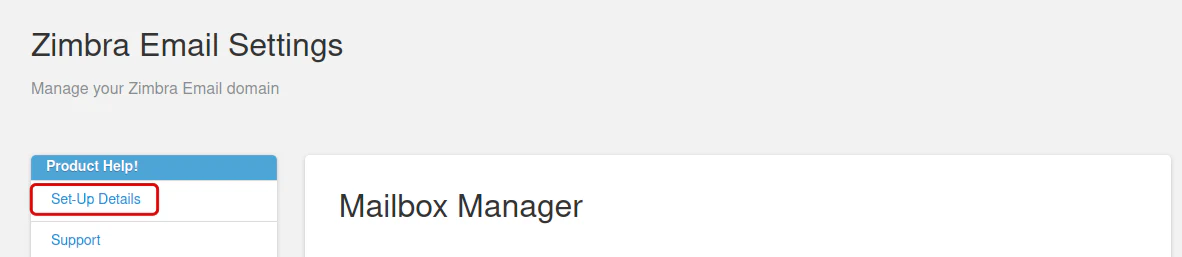 Creating a Zimbra SPF record